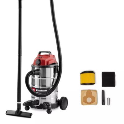 Einhell Aspirateur eau et poussière TC VC 3055 SA cuve de 30 capacité d’aspiration de 190 mbar Livré avec Accessoires - vue 4