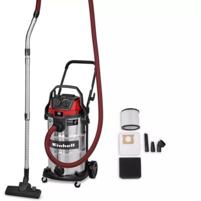 Einhell Aspirateur eaux et poussières TE VC 4090 SACL capacité d’aspiration 225 mbar cuve 40 classe de filtration filtre HEPA avec accessoires - vue 1