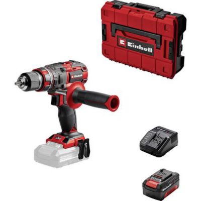 Perceuse visseuse à percussion sans fil Einhell TP CD 1880 Li i Set 4326756 4 Ah Li Ion + batterie + chargeur + mallette - vue 3