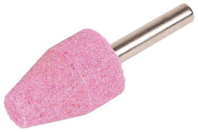 Meule conique Wolfcraft pour perceuse Ø20 x 30 mm