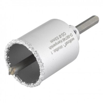 Trépan WOLFCRAFT P55 Carbure de tungstène Ø 53 mm 1 pièce