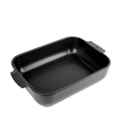 Peugeot Plat à four céramique Appolia rectangulaire ardoise 32 cm Gris - vue 3