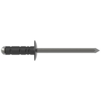 Gesipa 1712694 rivet aveugle e FAST PolyGrip tête ronde plate aluminiumacier 4 8 x 15 mm boîte de 250.