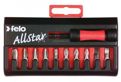 Felo Porte embouts avec son jeu de 10 embouts