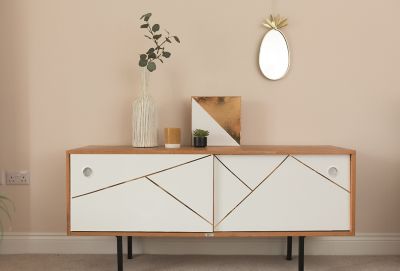 Adhésif décoratif d-c-fix® Uni brillant blanc 2.10m x 0.90m