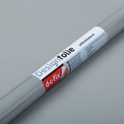 Adhésif décoratif d-c-fix® Uni mat gris 2m x 0.675m