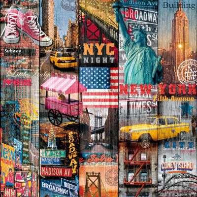 Adhésif décoratif d-c-fix® déco Manhattan 2m x 0.675m