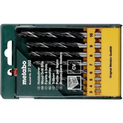 Metabo Coffret forets bois perceuse 8 pièces - vue 2