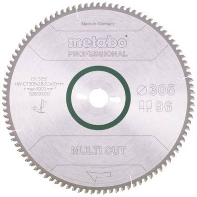 Lame de scie circulaire METABO Power Cut HWCT 305 x 30 mm 96 dents - vue 3