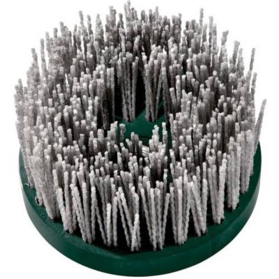 Brosse de plateau METABO Ø 130 mm grain P 46 pour acier bois et plastiques - vue 6