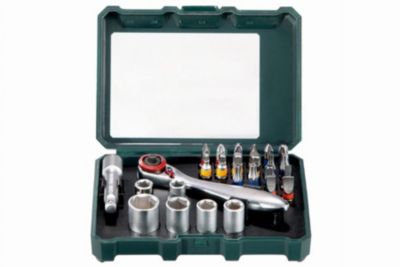 Coffret à visser et clé Metabo 626701000 Embouts de vissage Clé à douille 26 pièces - vue 3