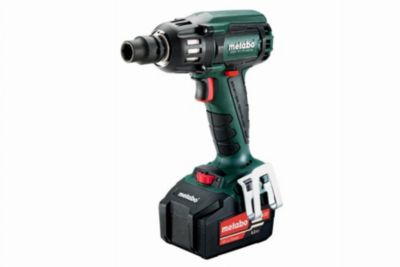 Visseuse à chocs sans fil Metabo SSW 18 LTX 400 BL 2 batteries 18V 4Ah Moteur Brushless 12 vitesses - vue 4