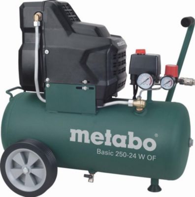 Compresseur METABO Basic 250 OF Raccord rapide universel Poignée caoutchoutée - vue 4