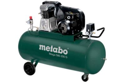 Compresseur METABO Mega 580 200 D 3 kW 11 bar 200 Silencieux - vue 4