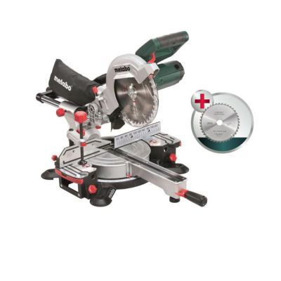 Scie à  onglet radiale Metabo + 1 lame