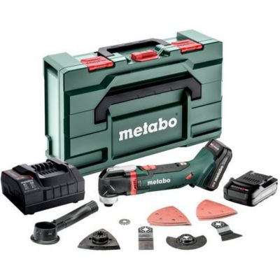 Outil multifonctions sans fil Metabo MT 18 LTX 2 batteries 18V 4Ah Chargeur ASC 30 36 V - vue 3