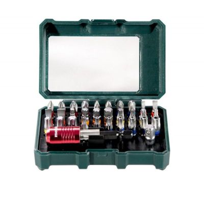 Metabo 626721000 Jeu dembouts 29 pièces vis Pozidriv cruciforme Phillips vis à fente 6 pans intérieurs 6 pans inté - vue 4