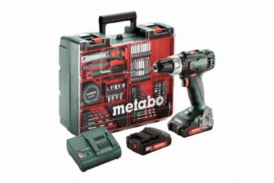 Perceuse visseuse 18V BS 18 Set + 2 batteries 2Ah + chargeur + coffret METABO 602321870 - vue 5
