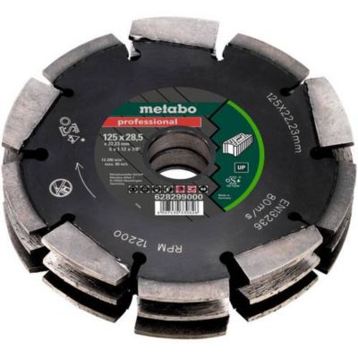 Metabo Meule de fraisage diamantée 3 125 x 28 5 x 22 23 mm « professional » « up » universelle 628299000 - vue 9