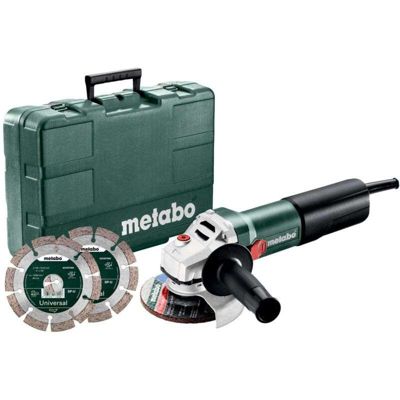 METABO Meuleuse 125mm WEQ 1400 125 SET 600347510 - vue 3