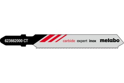 623662000 Lame de scie sauteuse Expert Inox 57 mm carbure pack de 3 T shank - vue 1