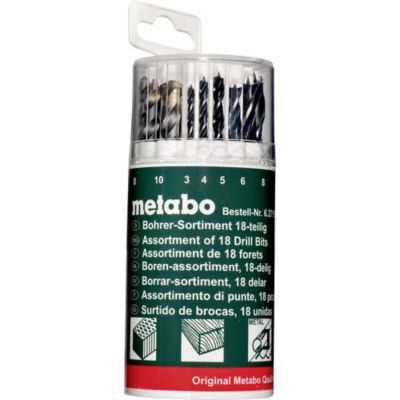 Coffret de perçage Metabo 627190000 Métaux bois 18 pièces - vue 1