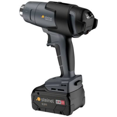 Steinel batterie 18V pistolet à air chaud chaleur mobile 3 KF SC / 1x batterie 5.5 Ah incl. Case - vue 2