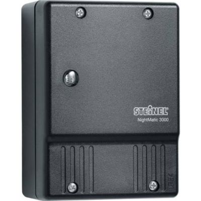 Steinel Interrupteur crépusculaire Nightmatic 3000 Vario noir 230 V, 1 NO, réglable (99 x 74 x 37 mm) - vue 2