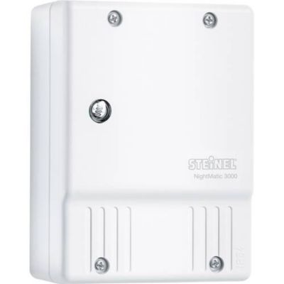 Steinel Interrupteur crépusculaire Nightmatic 3000 Vario 230 V blanc, 1 NO, IP54, montage mural - vue 3