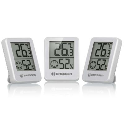 Ensemble de 3 indicateurs BRESSER ClimaTemp Hygro