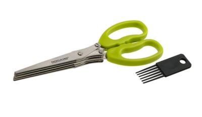 Fackelmann Ciseaux pour herbes aromatiques avec brosse de nettoyage Basic