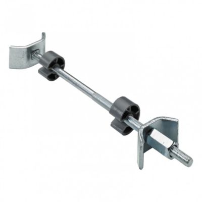 Lot de 2 raccords de plan de travail acier chromé HETTICH .150 mm - vue 1