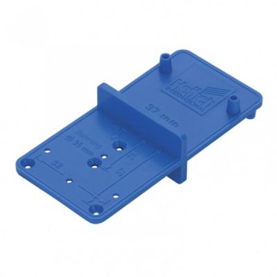 HETTICH Gabarit de traçage plastique pour meuble .85 x .40 mm