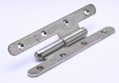 Paumelle inox pour meuble HETTICH .140 x .55 mm