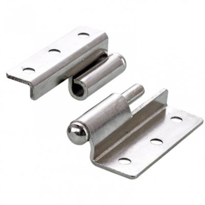 Lot de 2 paumelles acier pour meuble HETTICH .50 x .40 mm - vue 1