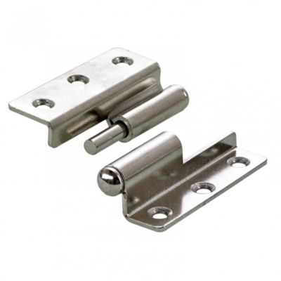 Lot de 2 paumelles acier pour meuble HETTICH .50 x .40 mm - vue 1