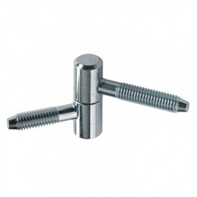 Lot de 2 fiches à visser HETTICH acier zingué H.39 x .13 mm