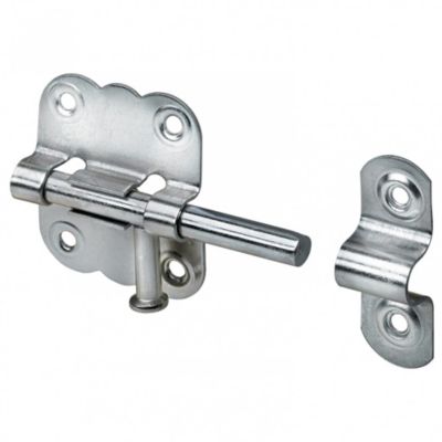 Verrou à poussoir acier HETTICH .33 x .35 mm - vue 1