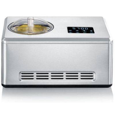 Sorbetiere Severin EZ7406 inox avec compresseur et panneau tactile