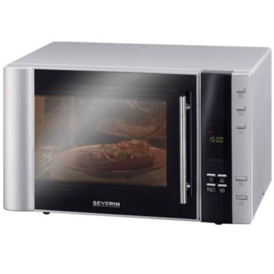 Micro-Ondes Grill SEVERIN MW 7775 – 30L 900W Noir Argent - vue 5
