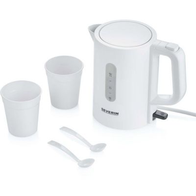 Bouilloire sans fil 0.5l 1100w, blanc Severin WK3462
