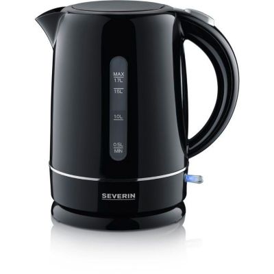 Bouilloire électrique sans fil 1 -7L - SEVERIN - WK4322 - 1,7 L - Socle 360 - Résistance cachée - Nettoyage facile - Noir
