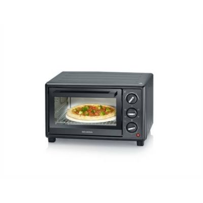 Severin TO 2079 mini-four 20 L avec pierre à pizza et broche rotative