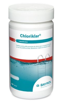 Chlore pastilles Chloriklar Bayrol 1 kg