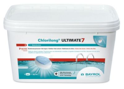 Chlore galets Chlorilong Ultimate 7 Bayrol 4,8 kg