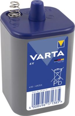 Pile 430 Zinc chlorid 4R25X Lantern Battery 6 V VARTA 430101111 - vue 2