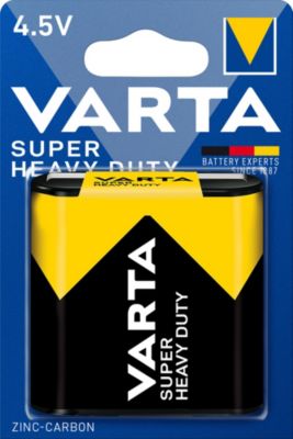 Pile saline 3R12P 4.5V - 2Ah non rechargeable Varta Superlife, lot de 1