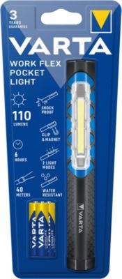 Lampe de poche Varta Work Flex 110 lumens