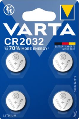 Pile au lithium CR2032 Varta, lot de 4