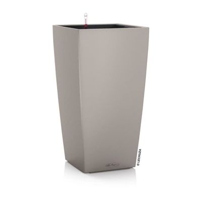 Lechuza Pot de fleur Cubico Color 40 - kit complet Beige - vue 2
